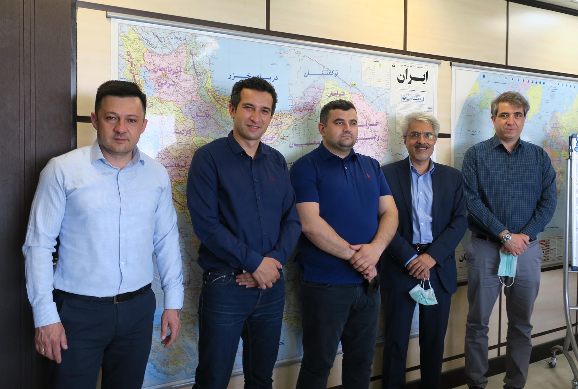 CASA 1000 Representatives from Tajikistan Visited Monenco Iran