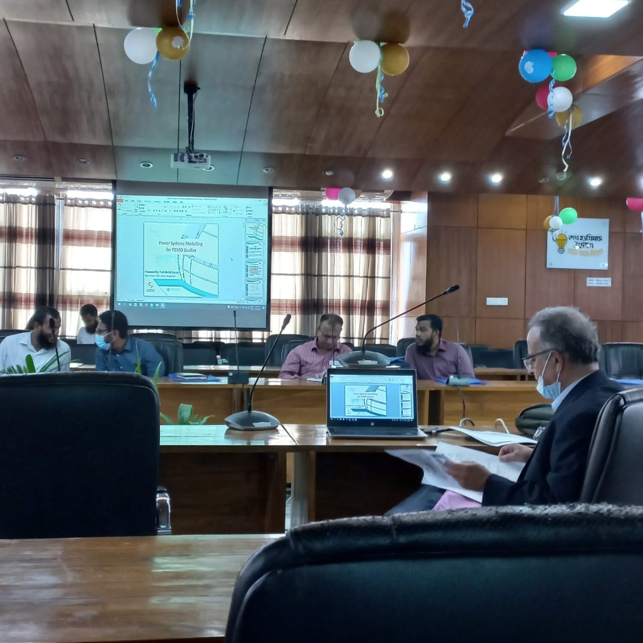 The Workshop on Free Governor Mode of Operation (FGMO) of Bangladesh