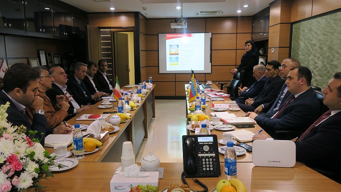 Azerbaijan Deputy Minister of Energy Visited Monenco Iran 