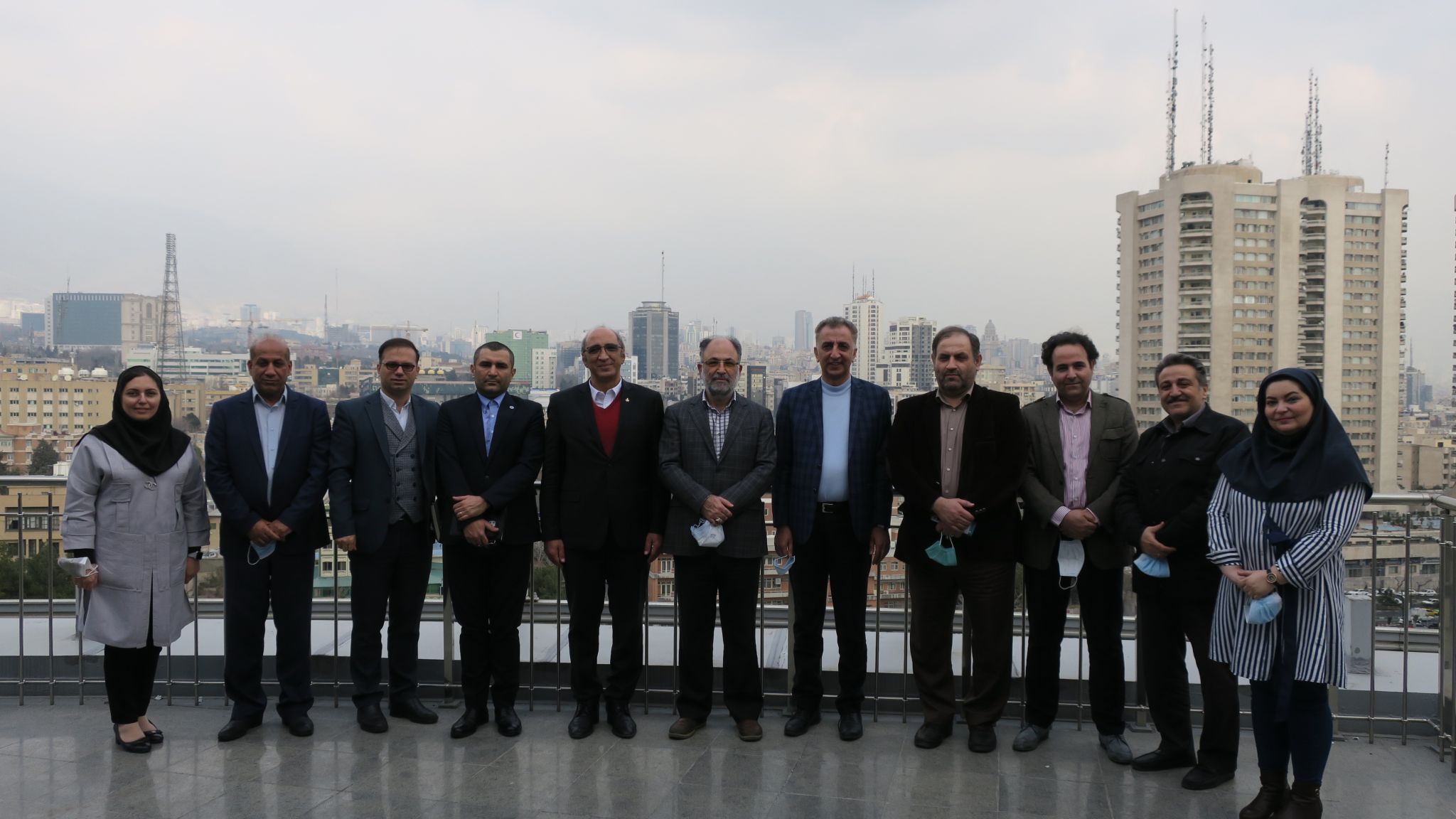 Visit of Deputies and Heads of National Petrochemical Company from Monenco Iran