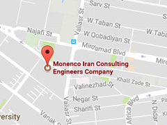 نقشه موننکو ایران