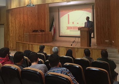 سخنرانی مدیرعامل شرکت موننکو ایران در دانشکده برق دانشگاه شریف