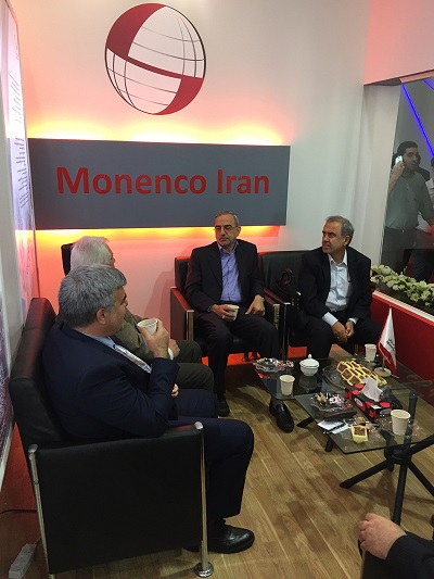 حضور شرکت موننکو ایران در بیست و دومین نمایشگاه بین المللی نفت، گاز، پالایش و پتروشیمی تهران