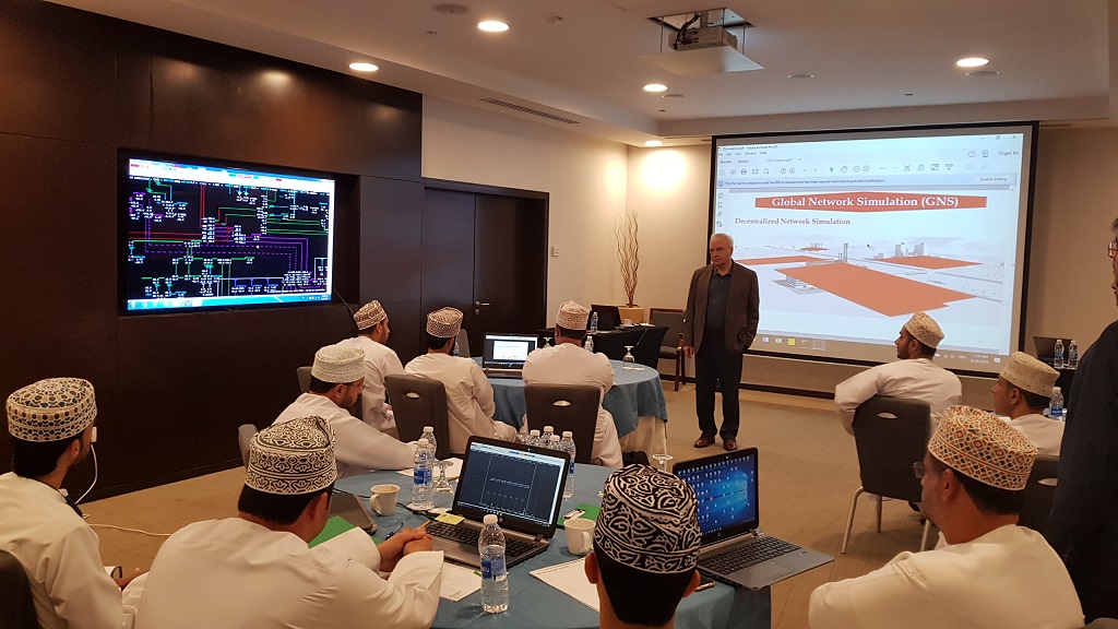 برگزاری دوره "پایداری در شبکه های قدرت" توسط موننکو ایران در کشور عمان  