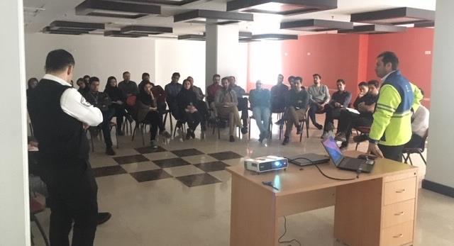 برگزاری مانور آموزشی کمک های اولیه در موننکو ایران